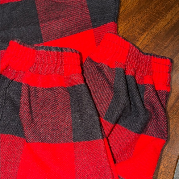 NWOT Aviatorš©āāļøNation Soft XL Montauk āRed Blk plaid joggers w/ ZipāPockets! - Picture 10 of 16